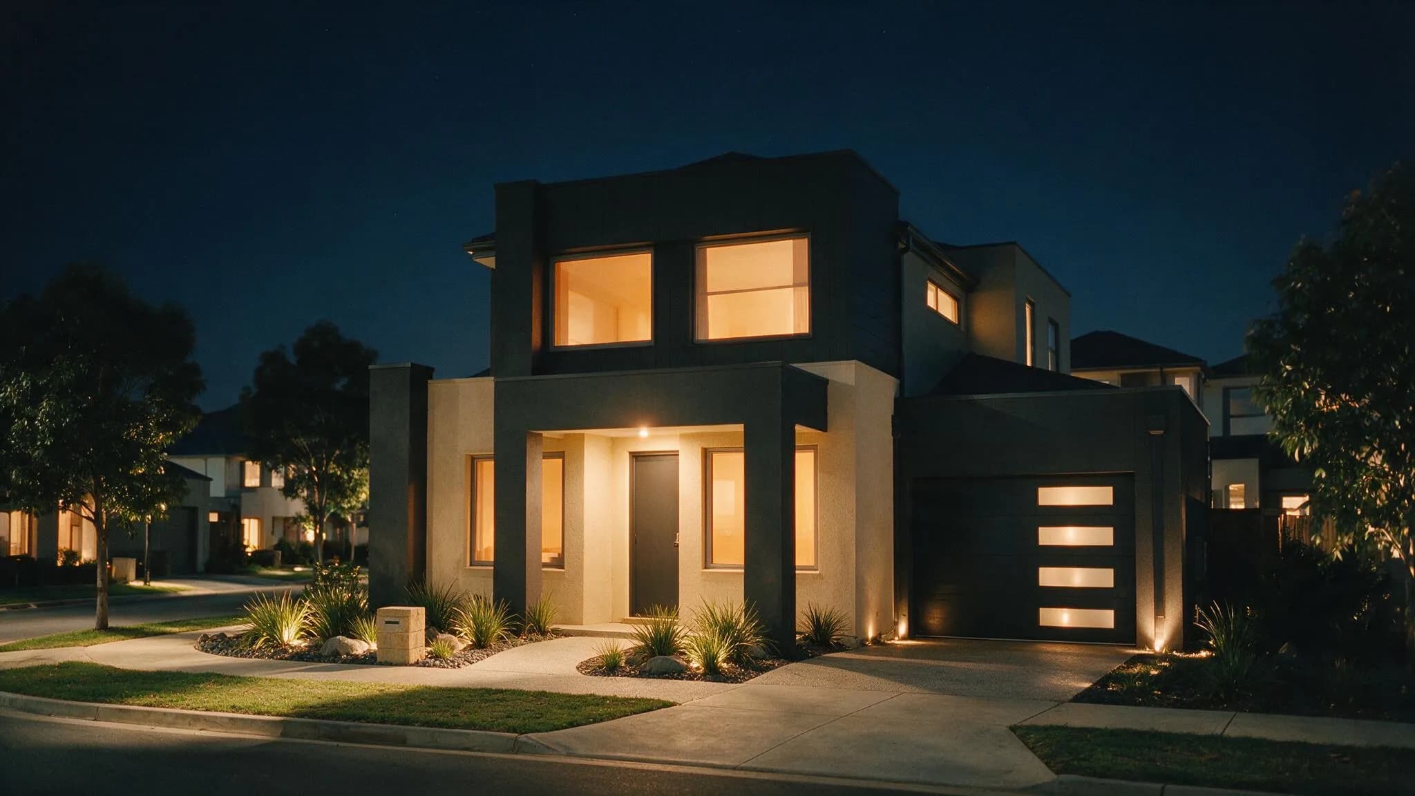 Window tinting in a Tarneit home