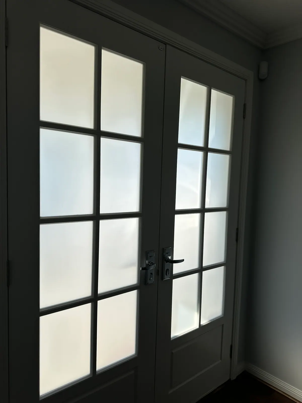 Frost Tint for Colonial Front Doors in Sunbury